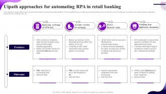 Uipath Approaches For Automating RPA In Retail Banking