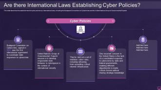 Ukraine and russia cyber warfare it are there international laws establishing cyber policies