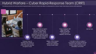 Ukraine and russia cyber warfare it hybrid warfare cyber rapid response team crrt