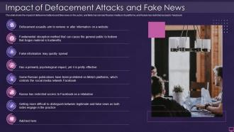 Ukraine and russia cyber warfare it impact of defacement attacks and fake news