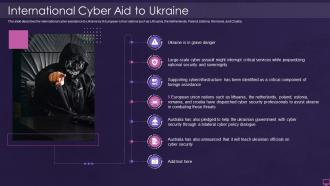Ukraine and russia cyber warfare it international cyber aid to ukraine