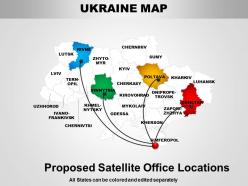 Ukraine powerpoint maps