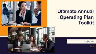 Ultimate Annual Operating Plan Toolkit PPT Sample AT
