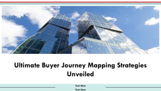 Ultimate Buyer Journey Mapping Strategies Unveiled PPT Structure AT