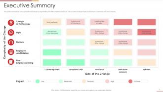 Ultimate change management guide with process frameworks executive summary