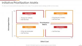 Ultimate change management guide with process frameworks initiative prioritization