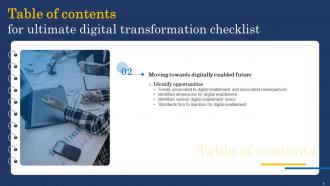 Ultimate Digital Transformation Checklist Powerpoint Presentation Slides Content Ready Idea