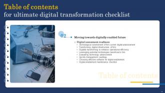Ultimate Digital Transformation Checklist Powerpoint Presentation Slides Researched Idea