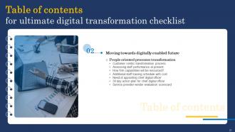 Ultimate Digital Transformation Checklist Powerpoint Presentation Slides Analytical Idea