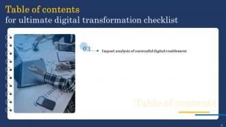 Ultimate Digital Transformation Checklist Powerpoint Presentation Slides Template Ideas