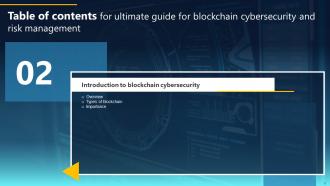 Ultimate Guide For Blockchain Cybersecurity And Risk Management BCT CD Graphical Visual