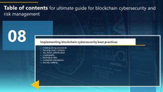Ultimate Guide For Blockchain Cybersecurity And Risk Management BCT CD Content Ready Informative