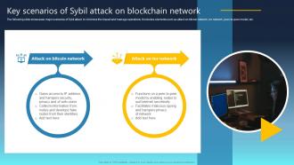 Ultimate Guide For Blockchain Key Scenarios Of Sybil Attack On Blockchain Network BCT SS