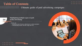 Ultimate Guide Of Paid Advertising Campaigns Powerpoint Presentation Slides MKT CD V Designed Editable