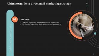 Ultimate Guide To Direct Mail Marketing Strategy Powerpoint Presentation Slides MKT CD Image Researched