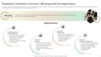 Ultimate Guide To Employee Retention Policy Powerpoint Presentation Slides Good Editable