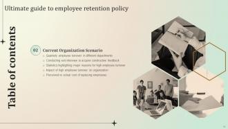 Ultimate Guide To Employee Retention Policy Powerpoint Presentation Slides Downloadable Editable