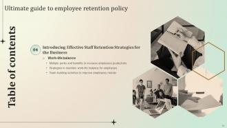 Ultimate Guide To Employee Retention Policy Powerpoint Presentation Slides Multipurpose Editable