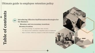 Ultimate Guide To Employee Retention Policy Powerpoint Presentation Slides Aesthatic Editable
