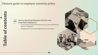 Ultimate Guide To Employee Retention Policy Powerpoint Presentation Slides Professional Impactful