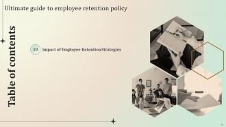 Ultimate Guide To Employee Retention Policy Powerpoint Presentation Slides Visual Impactful
