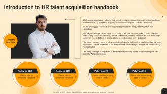 Ultimate Guide To HR Talent Acquisition Powerpoint Presentation Slides Images Customizable