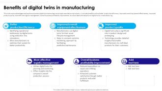 Ultimate Guide To Understanding And Leveraging Benefits Of Digital Twins In Manufacturing BCT SS V