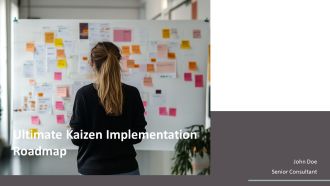 Ultimate Kaizen Implementation Roadmap PPT Example AT