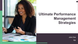 Ultimate Performance Management Strategies PPT Summary AT