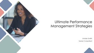 Ultimate Performance Management Strategies PPT Template AT