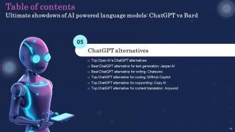 Ultimate Showdown Of AI Powered Language Models ChatGPT Vs Bard ChatGPT CD Downloadable Graphical