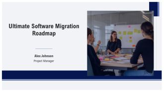 Ultimate Software Migration Roadmap PPT Guidelines AT