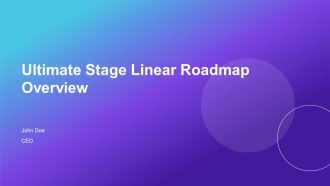 Ultimate Stage Linear Roadmap Overview PPT Designs AT