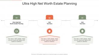 Ultra High Net Worth Estate Planning In Powerpoint And Google Slides Cpb