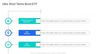 Ultra Short Terms Bond ETF In Powerpoint And Google Slides Cpb
