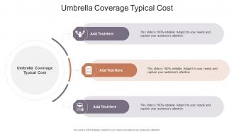 Umbrella Coverage Typical Cost In Powerpoint And Google Slides Cpb
