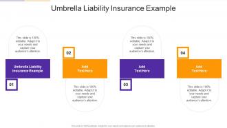 Umbrella Liability Insurance Example In Powerpoint And Google Slides Cpb