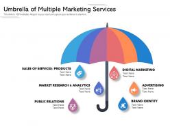 Umbrella of multiple marketing services