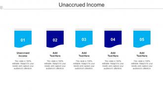 Unaccrued Income Ppt Powerpoint Presentation Show Information Cpb