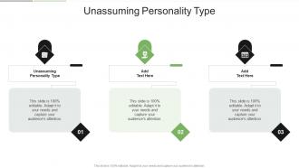 Unassuming Personality Type In Powerpoint And Google Slides Cpb