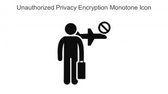 Unauthorized Privacy Encryption Monotone Icon In Powerpoint Pptx Png And Editable Eps Format