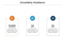 Uncertainty avoidance ppt powerpoint presentation ideas design inspiration cpb