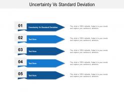 Uncertainty vs standard deviation ppt powerpoint presentation ideas cpb