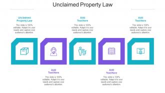 Unclaimed Property Law Ppt Powerpoint Presentation Inspiration Images Cpb