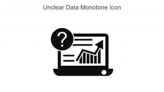 Unclear Data Monotone Icon In Powerpoint Pptx Png And Editable Eps Format