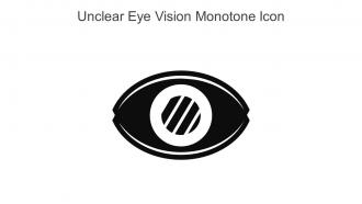 Unclear Eye Vision Monotone Icon In Powerpoint Pptx Png And Editable Eps Format