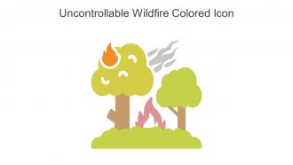 Uncontrollable Wildfire Colored Icon In Powerpoint Pptx Png And Editable Eps Format