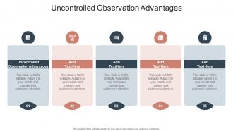 Uncontrolled Observation Advantages In Powerpoint And Google Slides Cpb