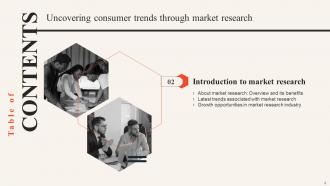 Uncovering Consumer Trends Through Market Research powerpoint Presentation Slides Visual Content Ready