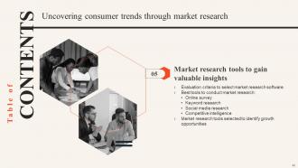 Uncovering Consumer Trends Through Market Research powerpoint Presentation Slides Interactive Editable
